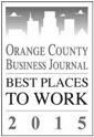Orange County Business Journal, Best Places to Work 2015